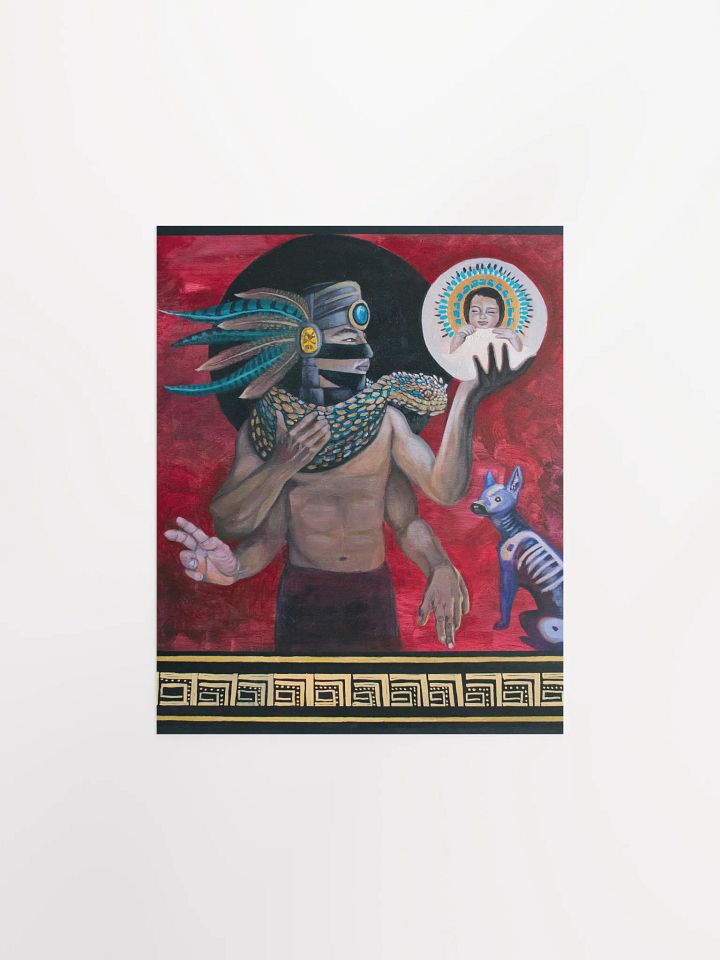 Tezcatlipoca Matte Poster product image (1)
