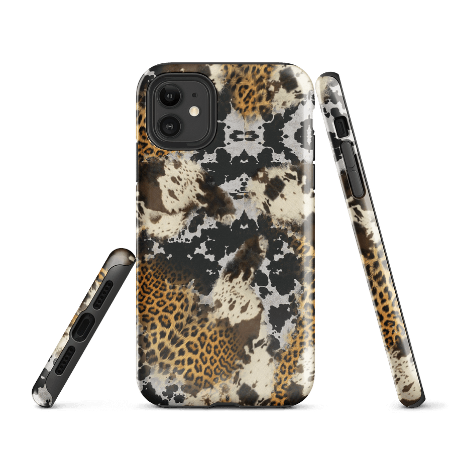 Wild Cowhide iPhone Tough Case product image (1)