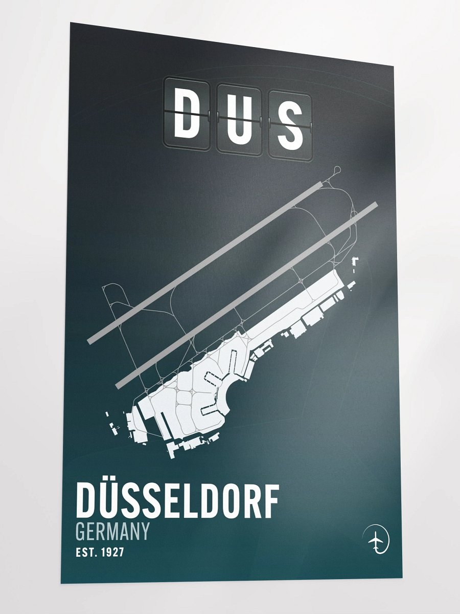 Dusseldorf DUS Poster product image (3)