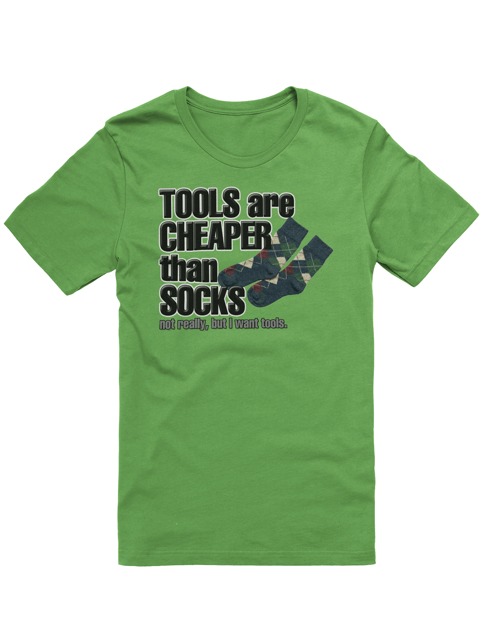 “Tools Are Cheaper Than Socks” Holiday Tee product image (1)