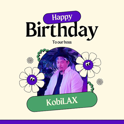 Happy birthday @kobilax.tv ! Khoi is live streaming his bday party at 8PM PST tonight! Check it out and send him some bday wi...