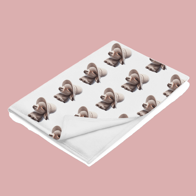 Donkey Vibes Throw Blanket product image (3)