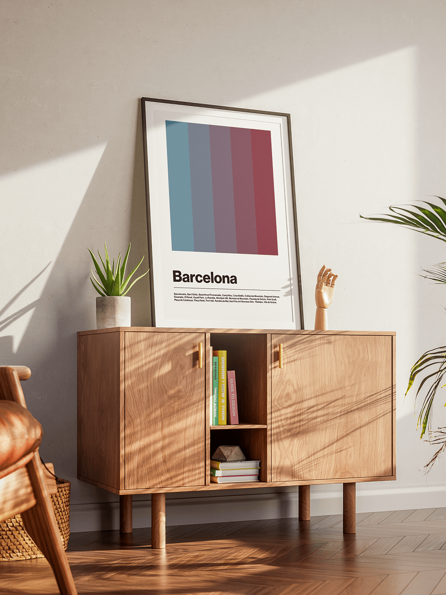 Barcelona Sunrise Poster product image (3)