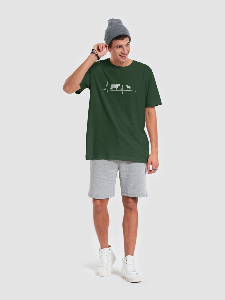 "Heartbeat-Cow" t-shirt product image (6)