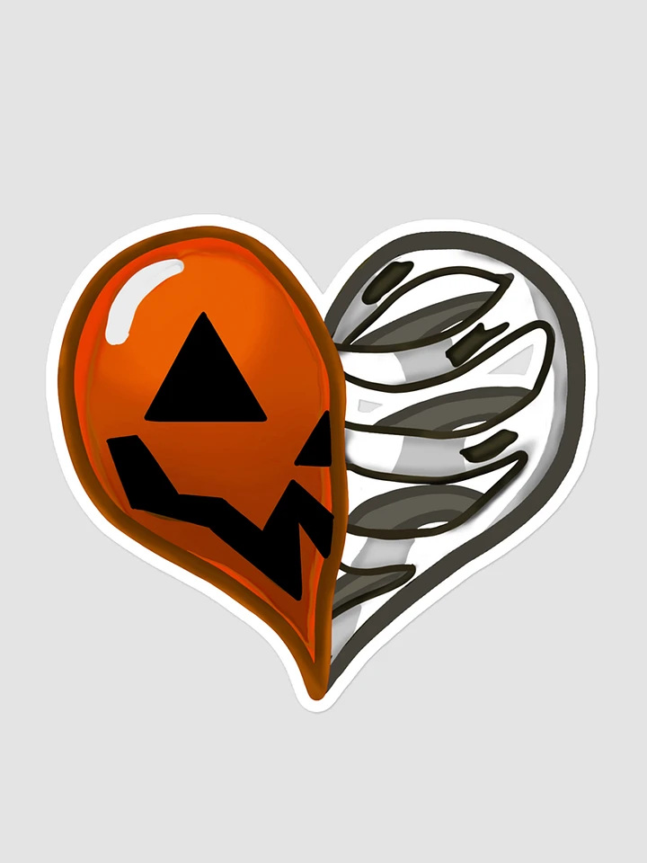Spooky Heart Bubble-free sticker product image (1)