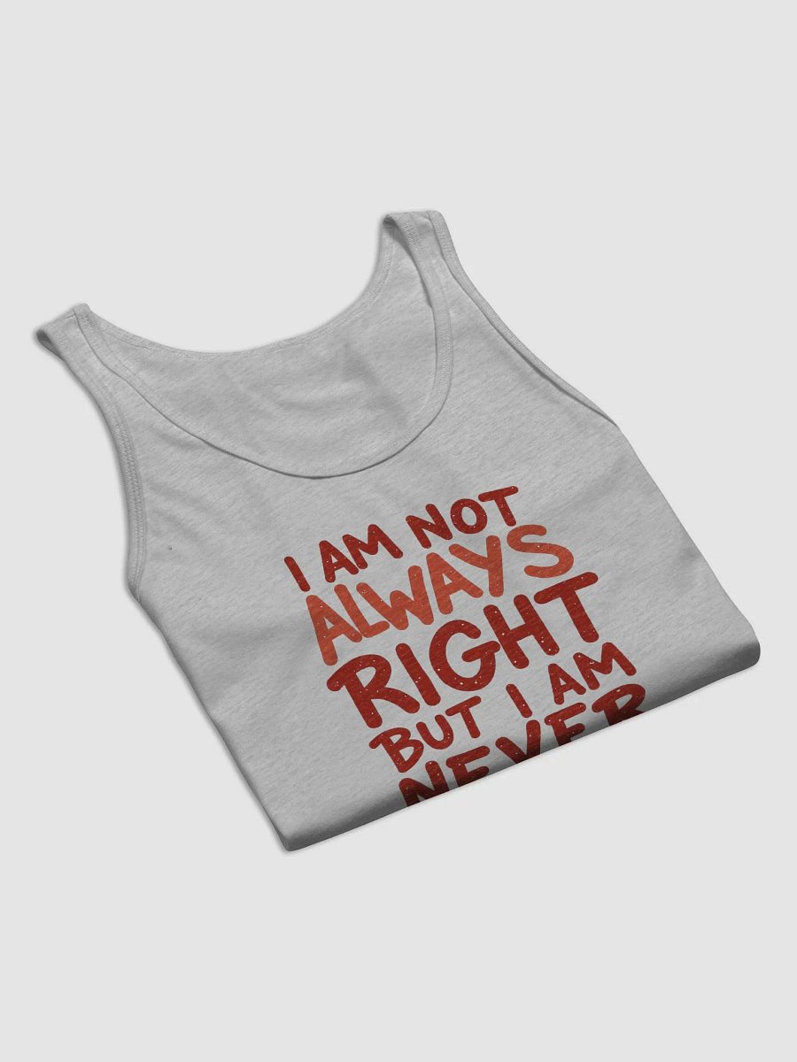 Never Wrong Tank product image (57)