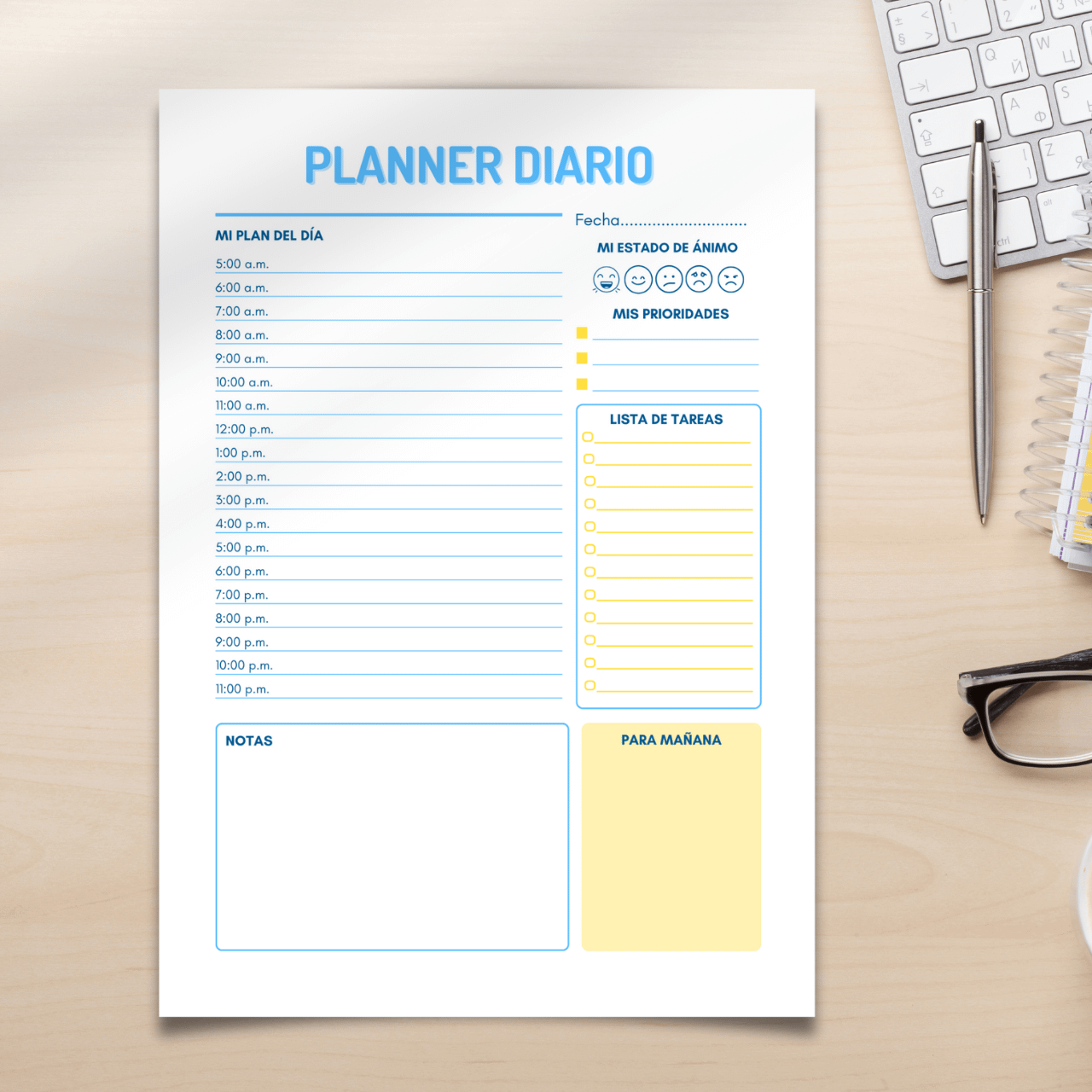 Planificadores de estudio. Set de 24 plantillas. Organización product image (4)