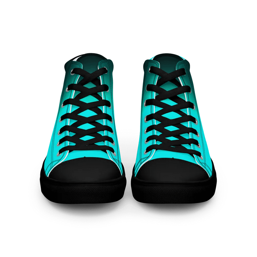 STRAIGHT VIBIN NEON COLOR FADE STYLE MEN'S CANVA SHOES product image (4)
