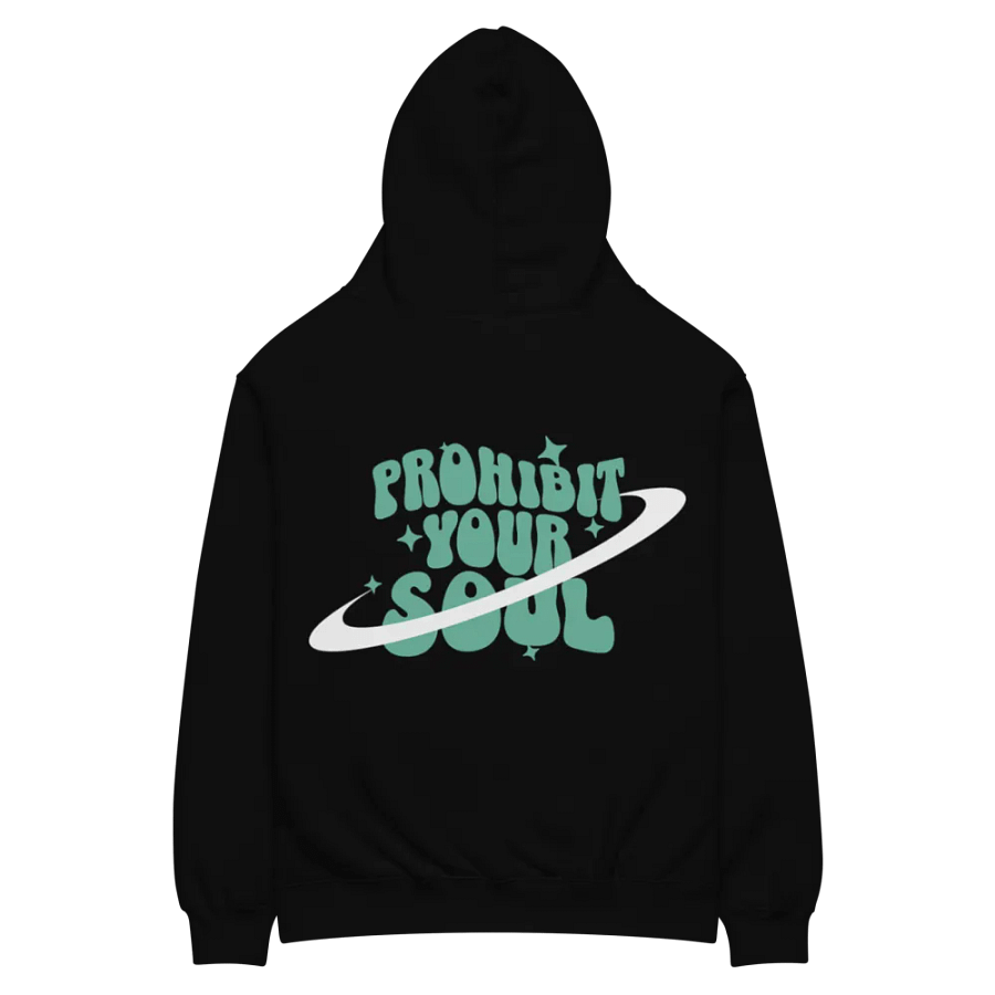 Gutta Mint Green Graphic Oversized Hoodie product image (4)