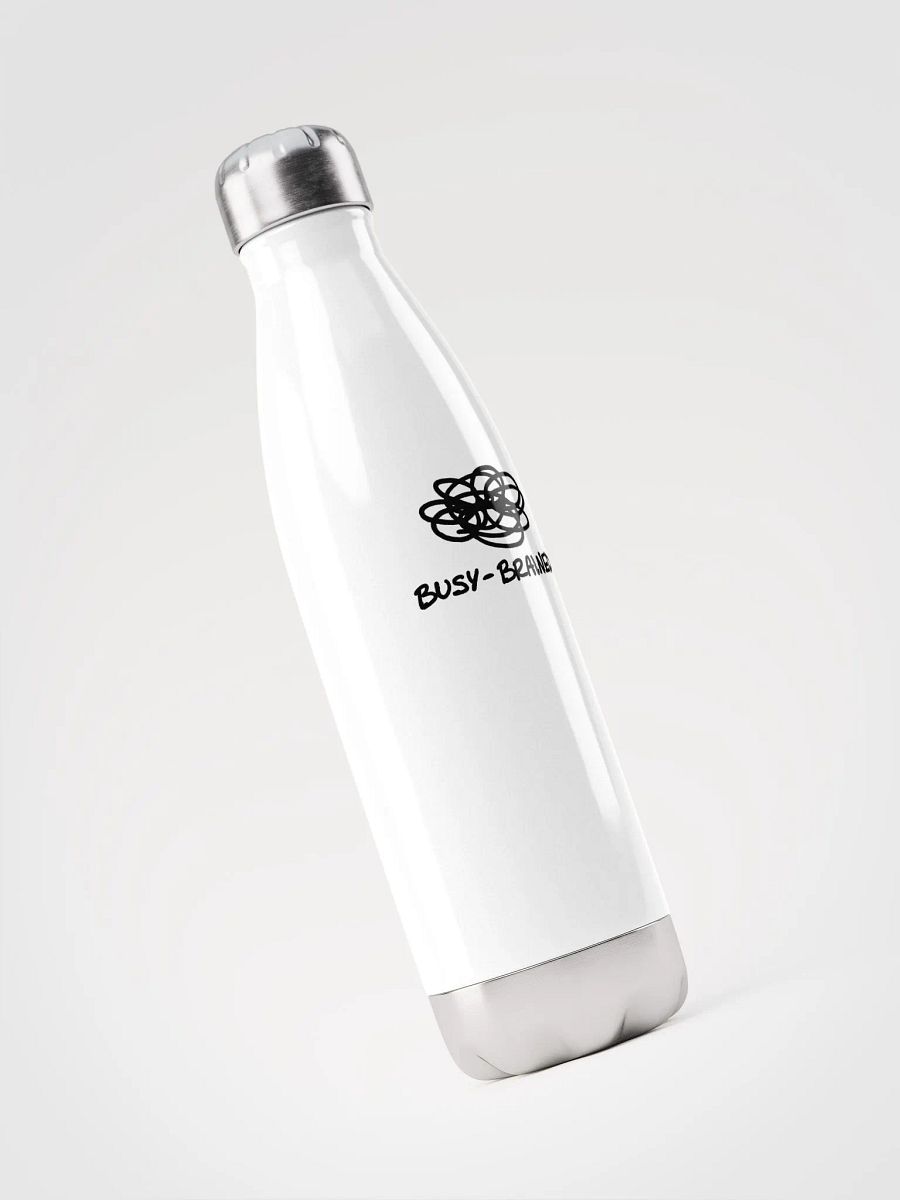 BUSY-BRAINED stainless steel water bottle product image (1)