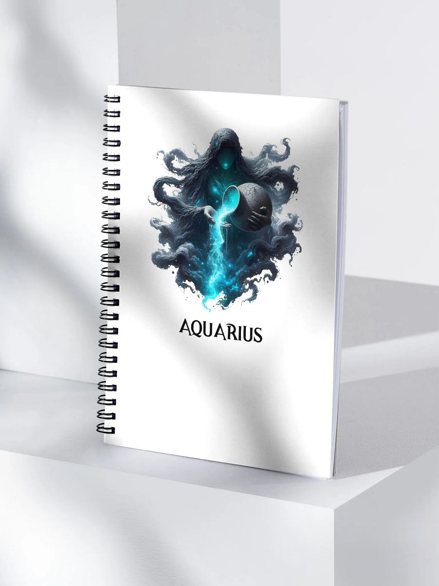 Mythical Aquarius Spiral Notebook product image (4)
