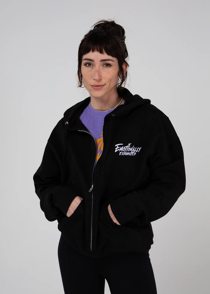 Emotionally Exhausted - Zip Hoodie product image (1)