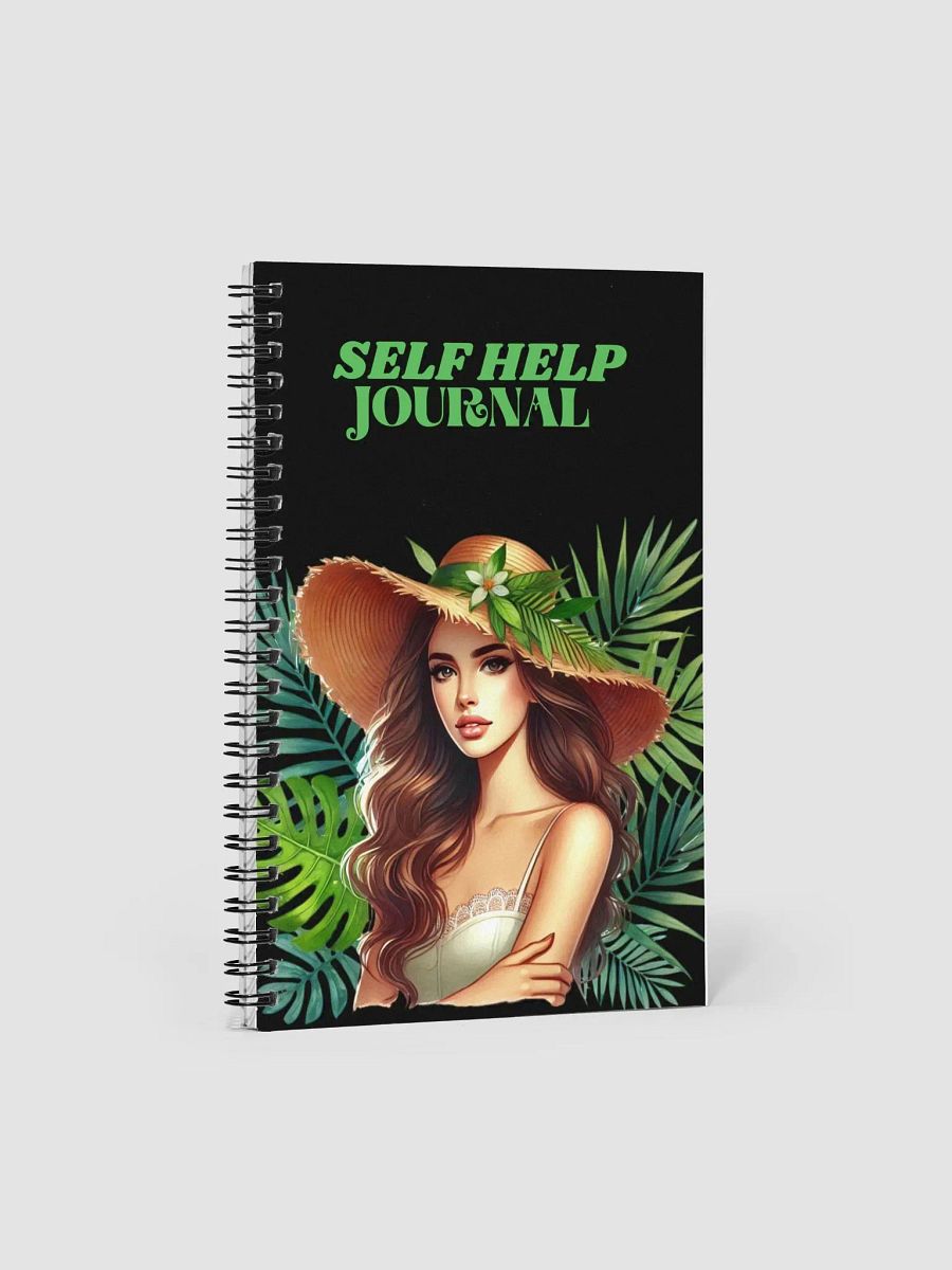 Tropical Self-Help Spiral Notebook product image (1)