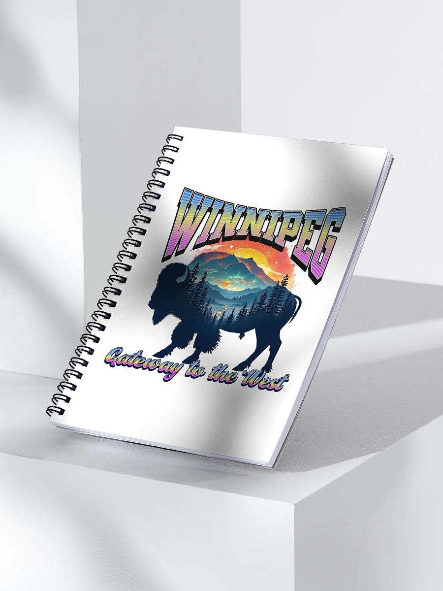 Winnipeg Gateway To The West Spiral Notebook product image (3)