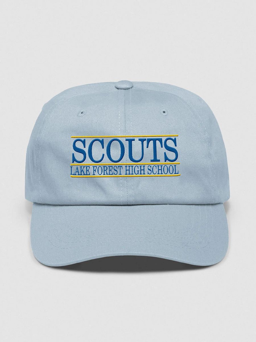 Lake Forest Scouts Preppy Dad Bar Cap Blue Letters product image (25)