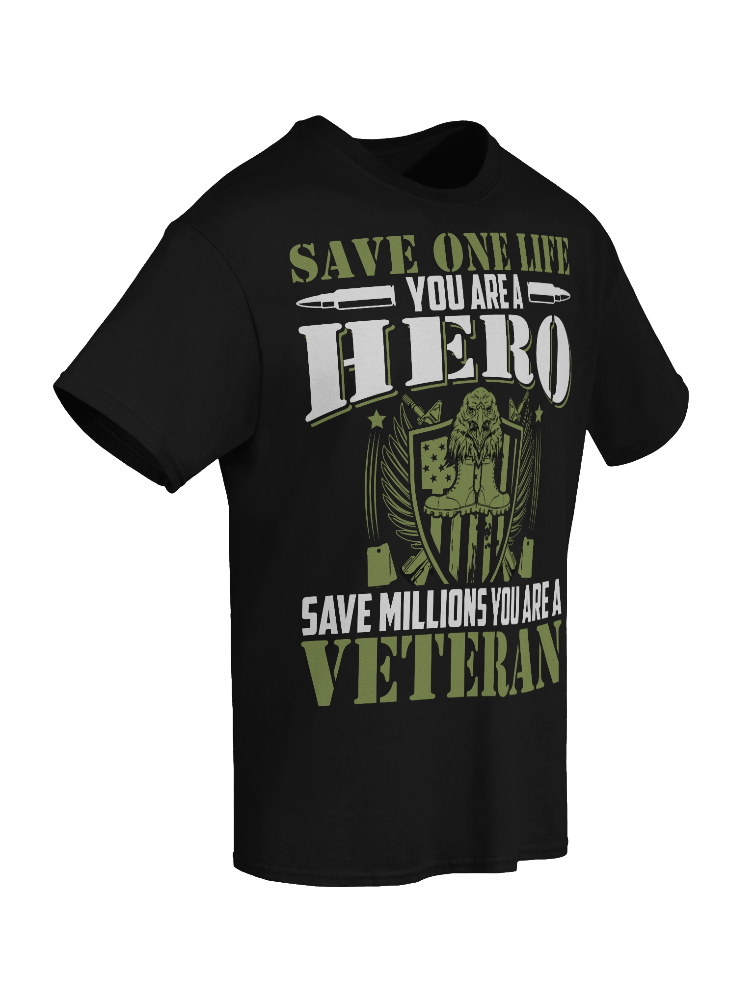 Save Millions You Are A Veteran T-Shirt product image (2)