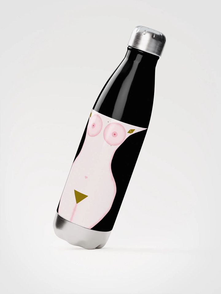 Femininity Glossy Bowling Pin Stainless Steel Water Bottle product image (2)
