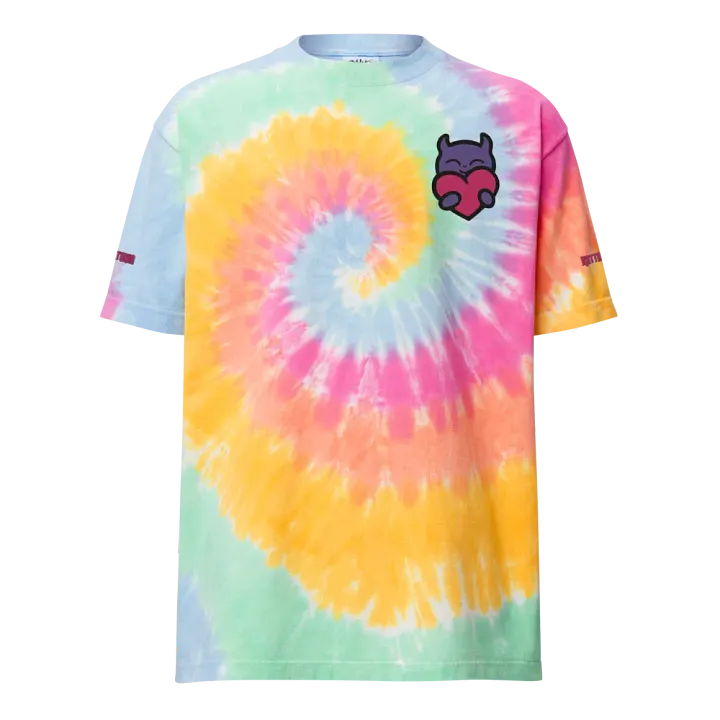 Tie Dyed Jeffrey Heart Shirt product image (1)