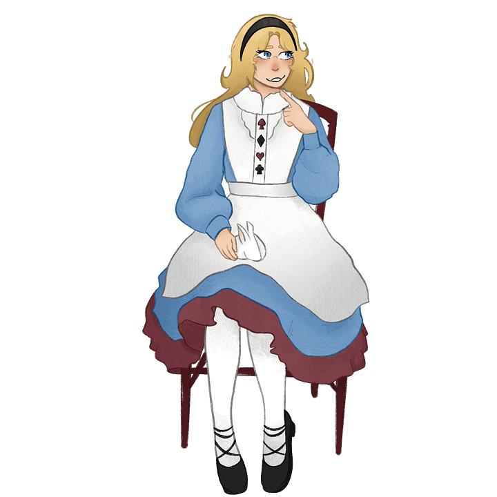 Alice Acrylic Charm product image (2)