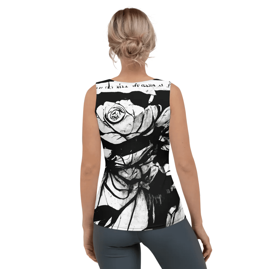 Bloom and Words Women's Tank Top product image (2)