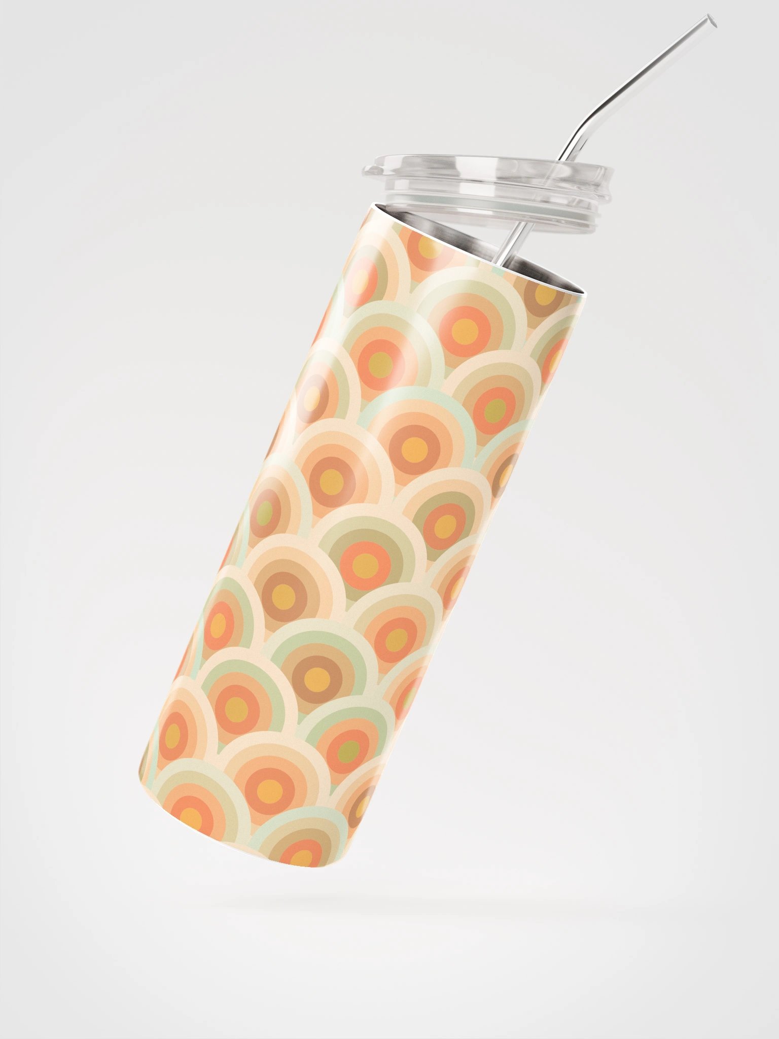Retro Scallop Stainless Tumbler product image (1)