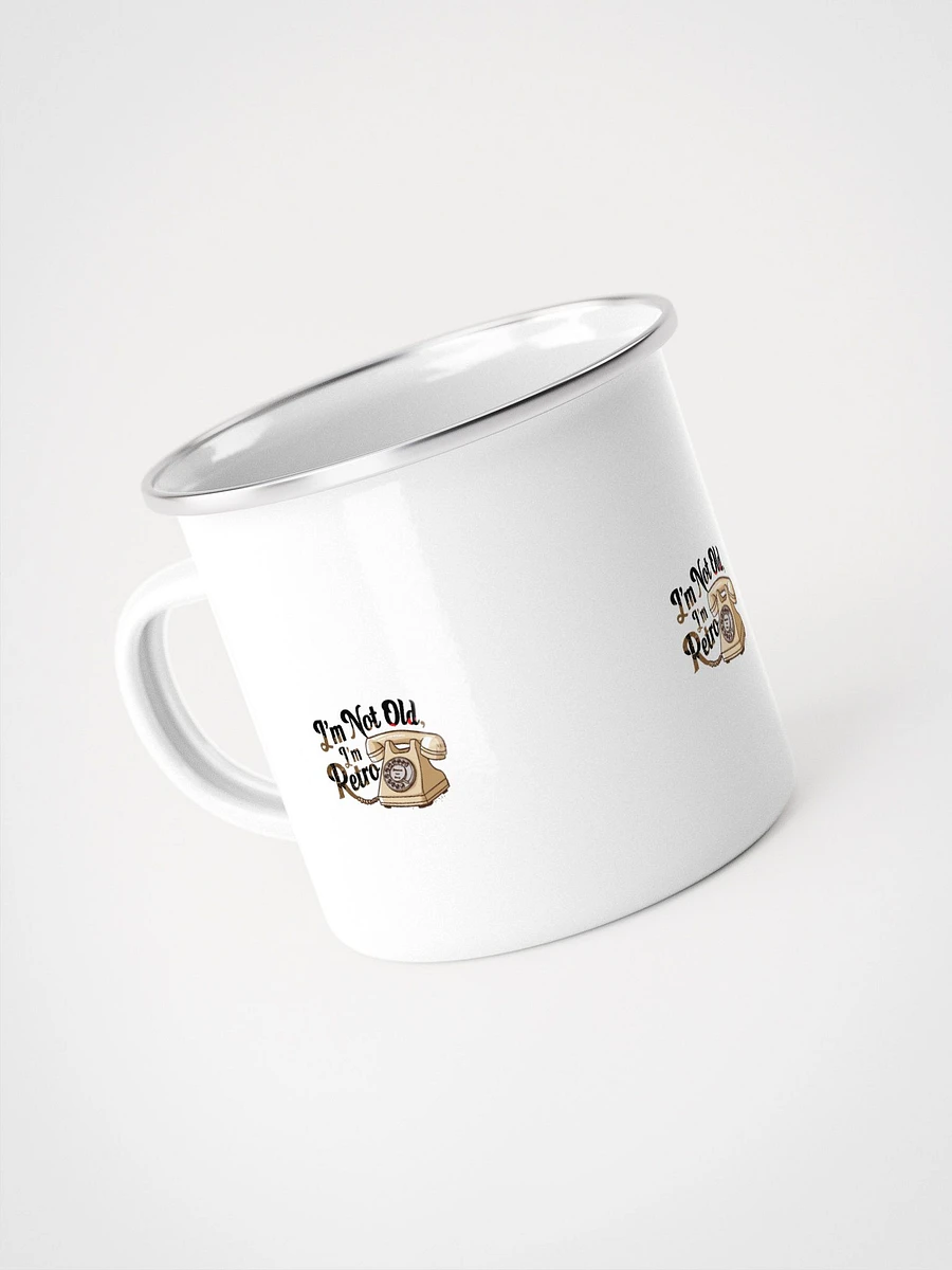 I’m Not Old I’m Retro Adventure Awaits Enamel Mug product image (4)