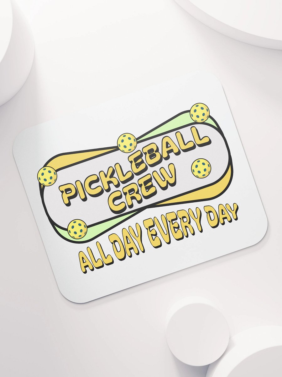 Pickleball Crew All Day Every Day Mouse Pad product image (5)