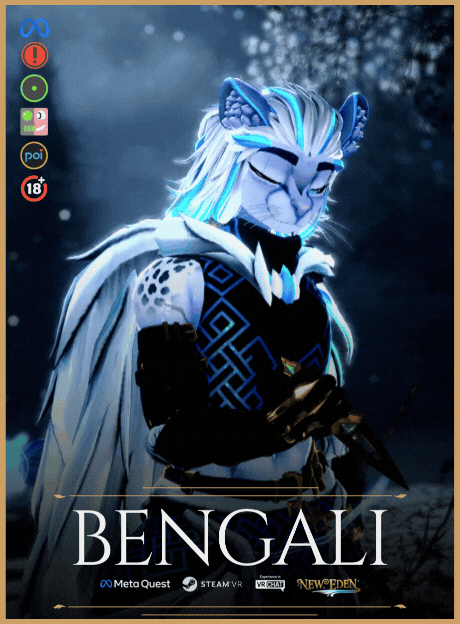 Bengali (VRChat Ready Avatar) product image (1)