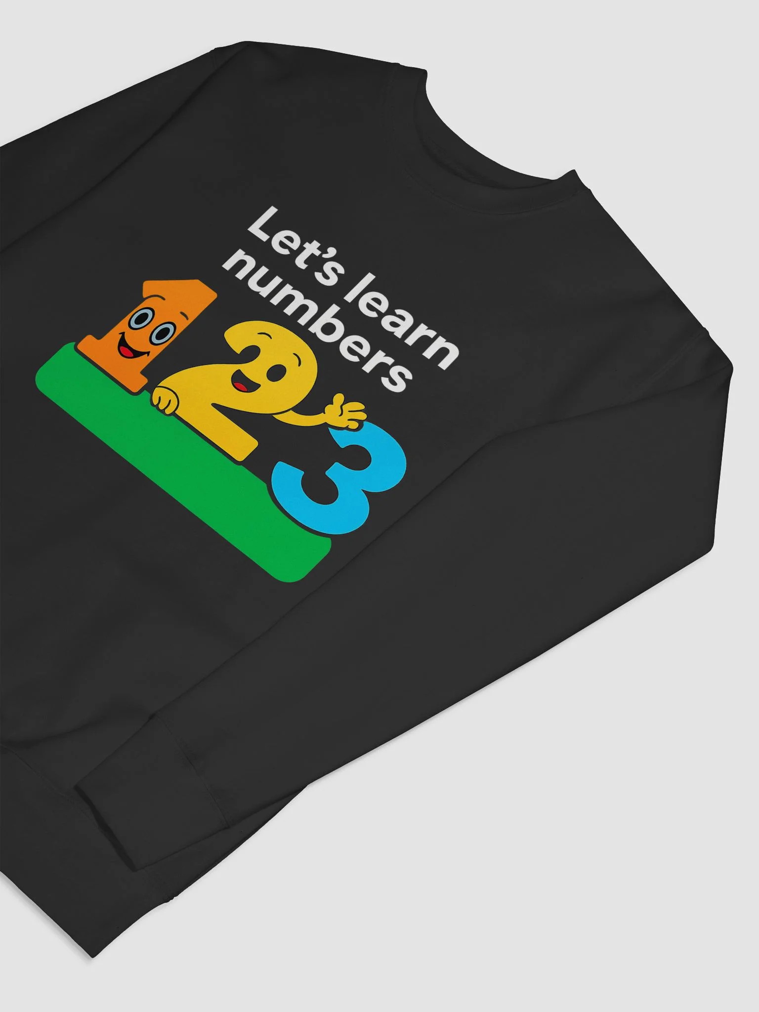 Playful Numbers Cartoon Sweatshirt product image (7)