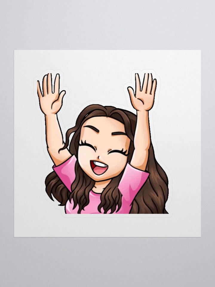 Chloe Yay Emote Sticker product image (1)