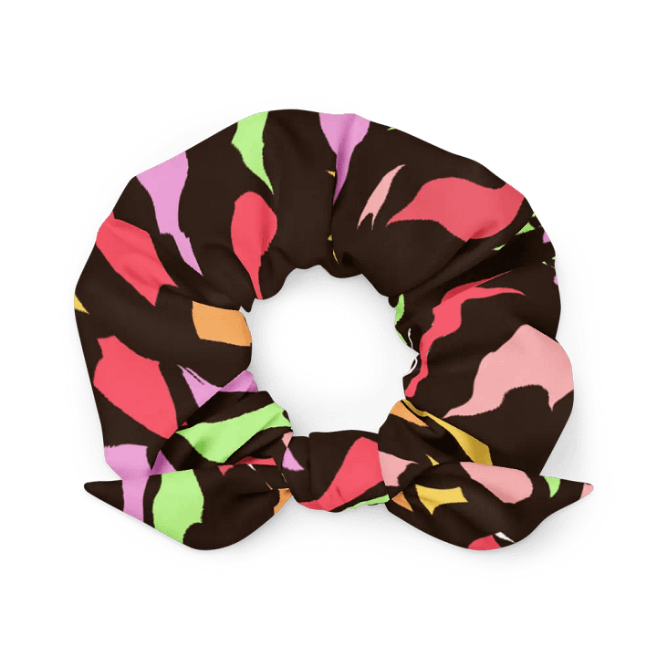 Vibrant Chaos All-Over Print Scrunchie product image (1)