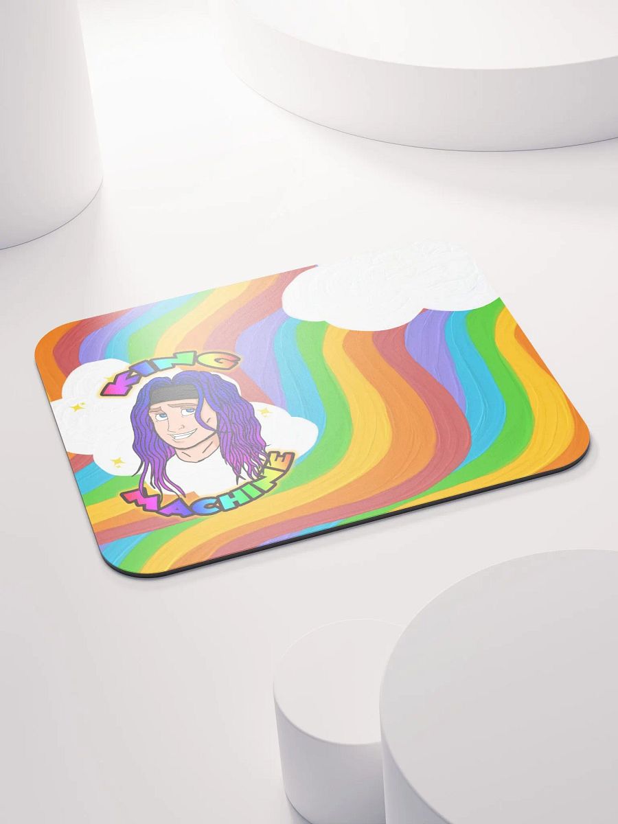 rainbow basic mouse pad 8x7 product image (4)
