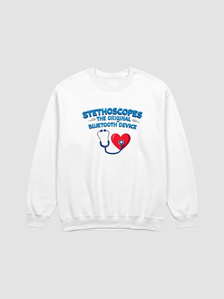 Bluetooth Stethoscope Heartbeat Crewneck product image (8)
