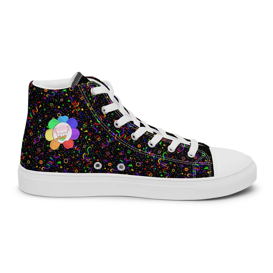 Black Arcade and White Flower Sneakers product image (6)