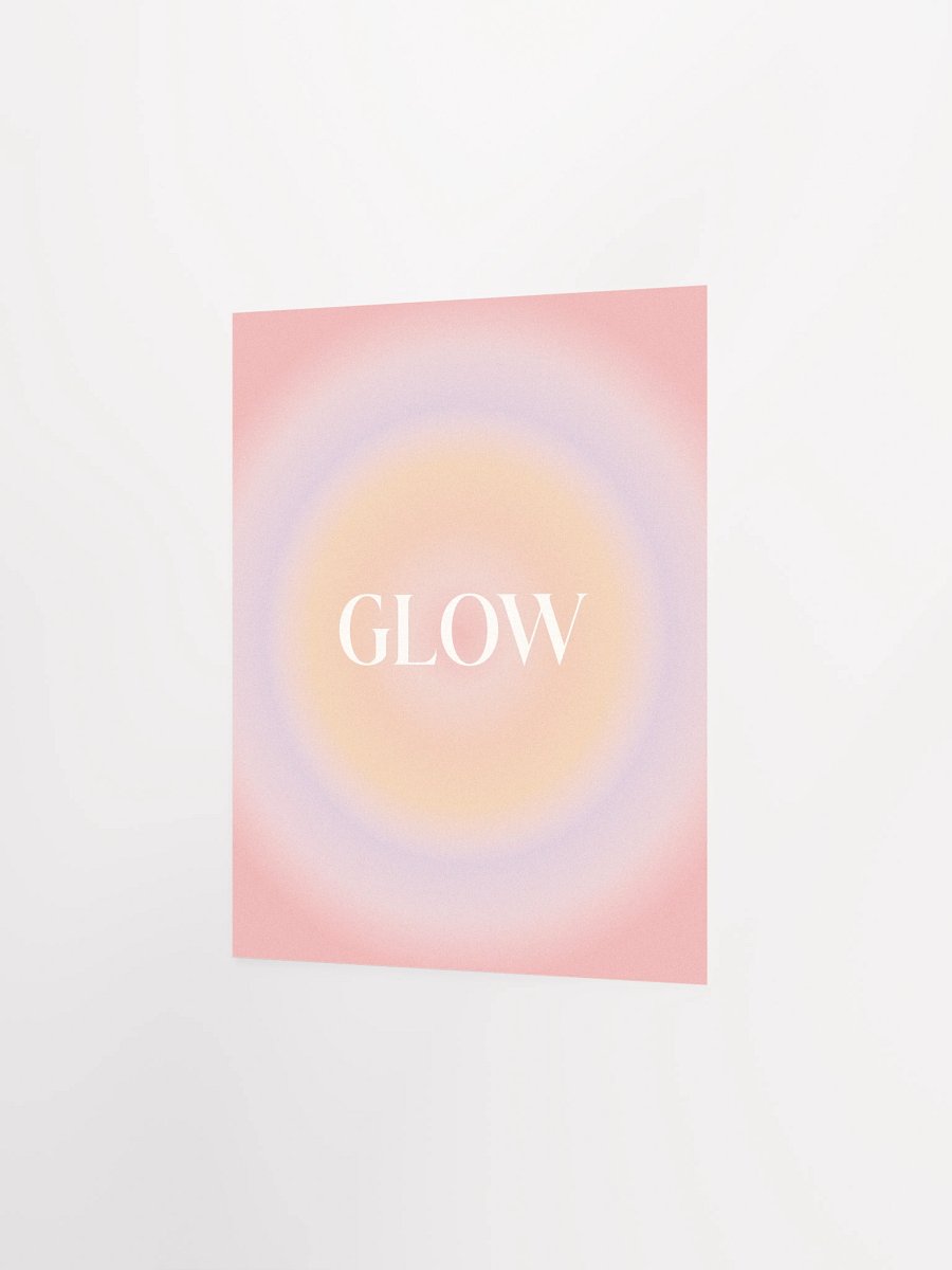 Glow Gradient Grain Poster product image (3)