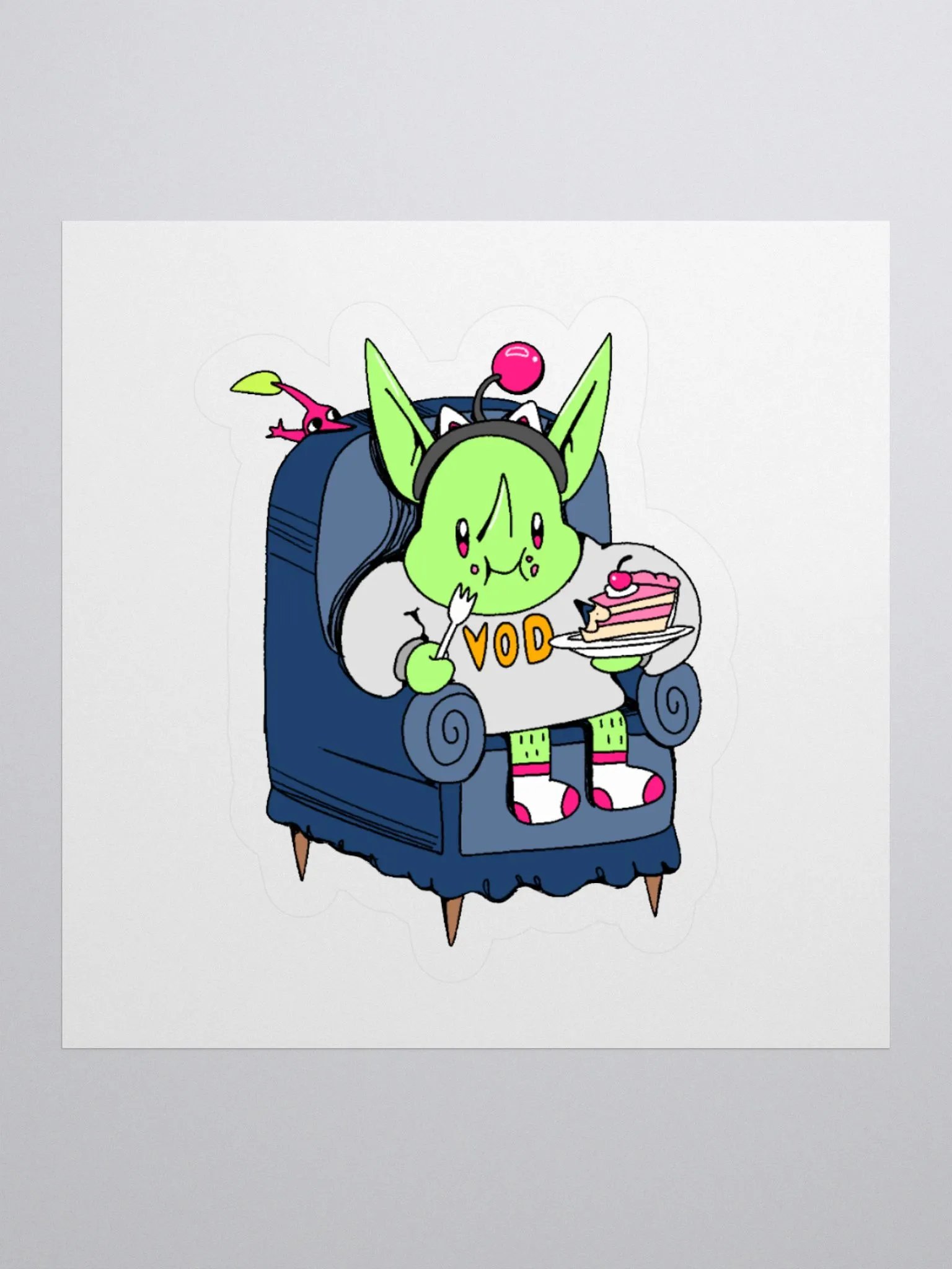VOD Goblin sticker product image (2)