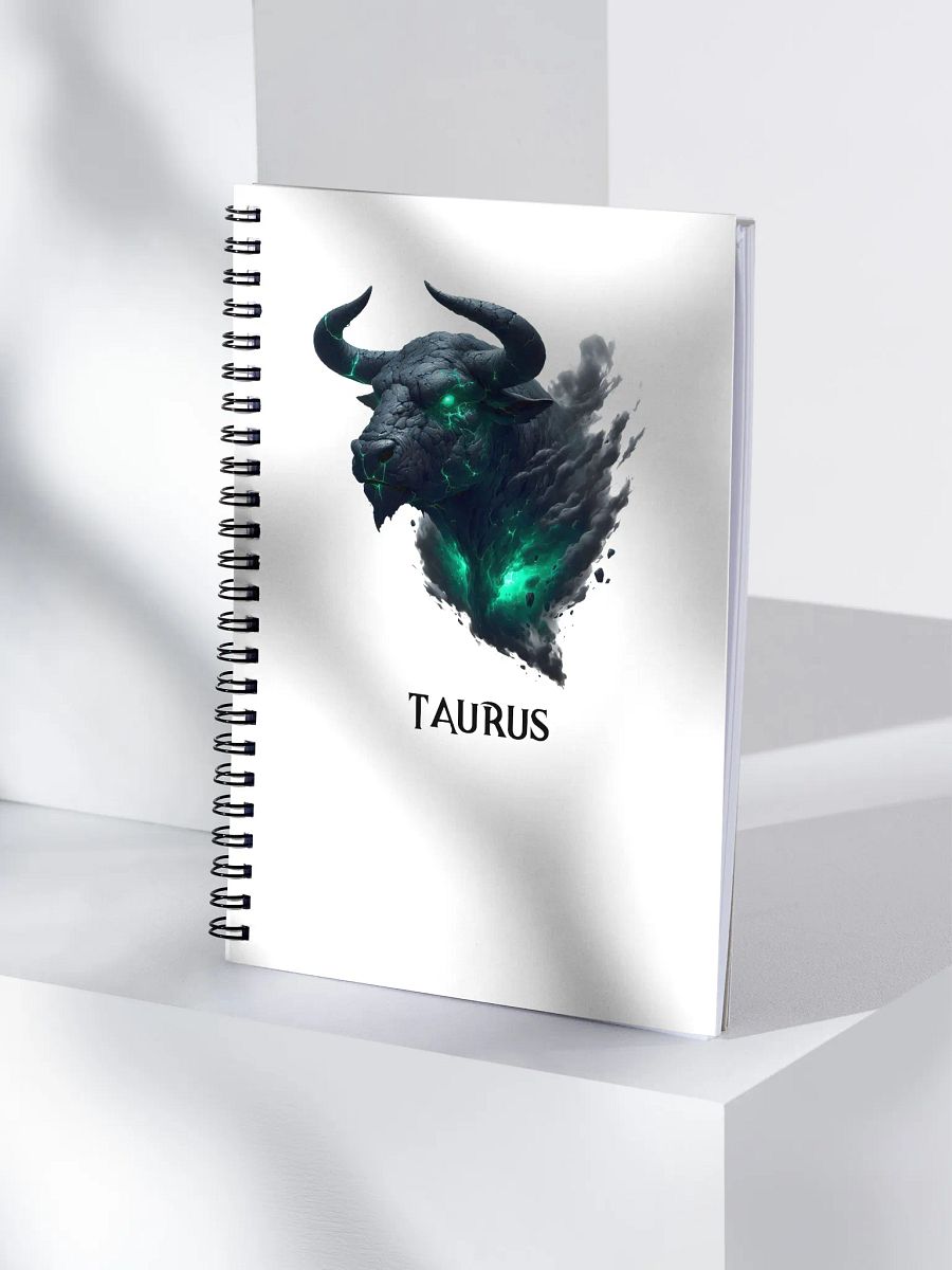 Mythical Taurus Spiral Notebook product image (4)