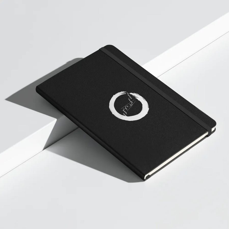Hardcover Bound Notepad (Black+) product image (9)