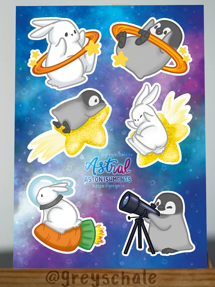 Astral Astonishments Sticker Sheet product image (1)