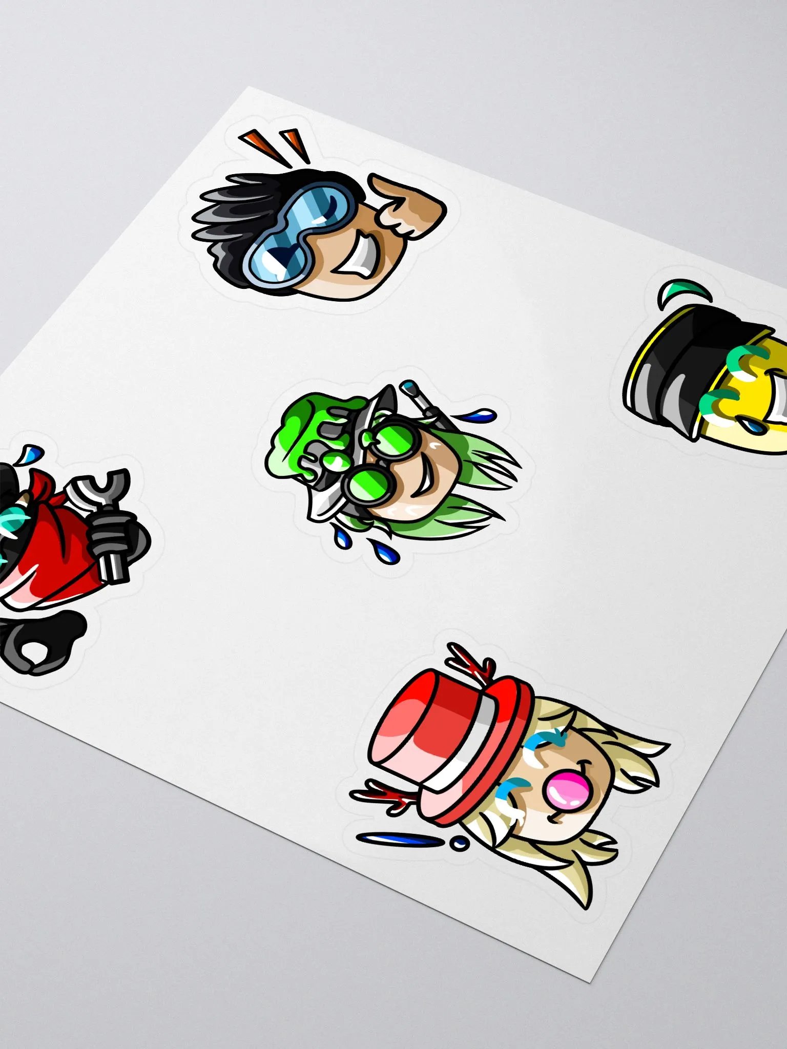 The Devs Sticker Sheet - Ghost Simulator product image (3)
