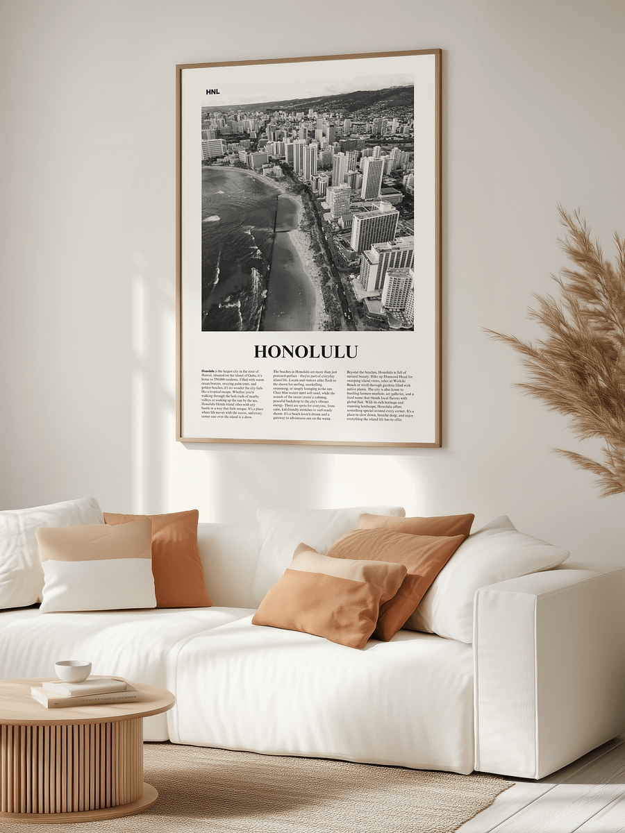 Honolulu 02 Newspaper Poster product image (3)