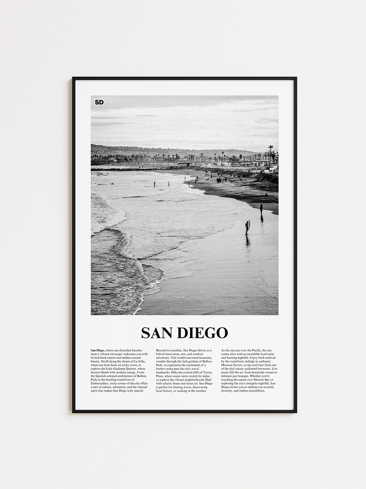 San Diego 03 Newspaper Poster product image (1)