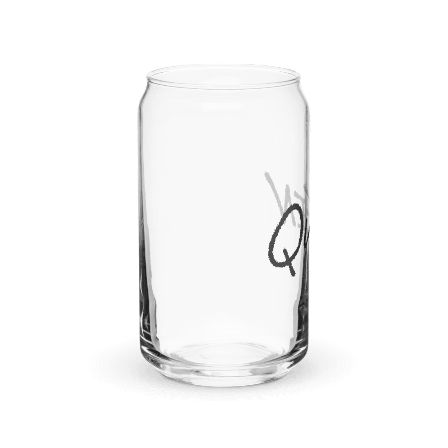 Royal Script Can-Shaped Glass product image (8)
