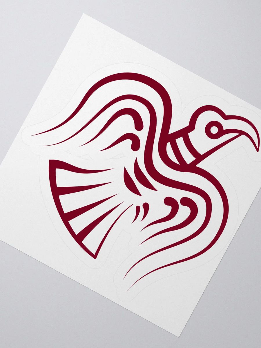 Viking Raven Vinyl Sticker product image (4)