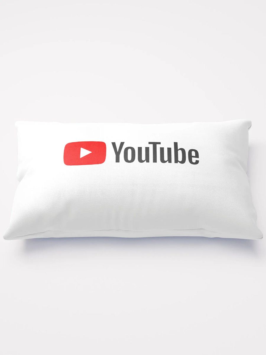 Youtube Basic Pillow Designed byAnopa Silver product image (3)