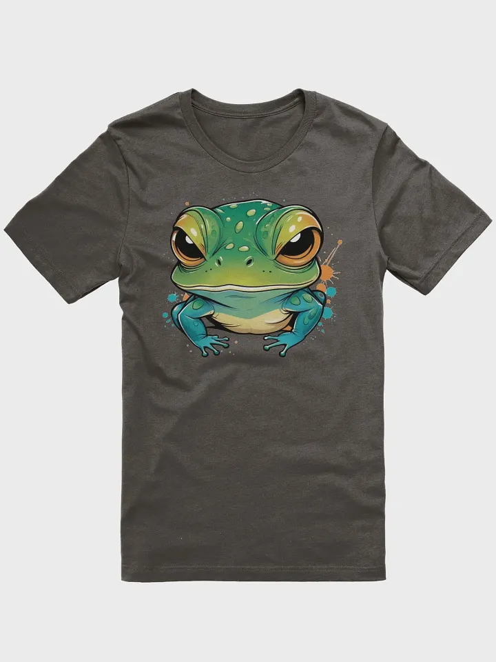 Cheerful Frog Cartoon T-Shirt product image (1)