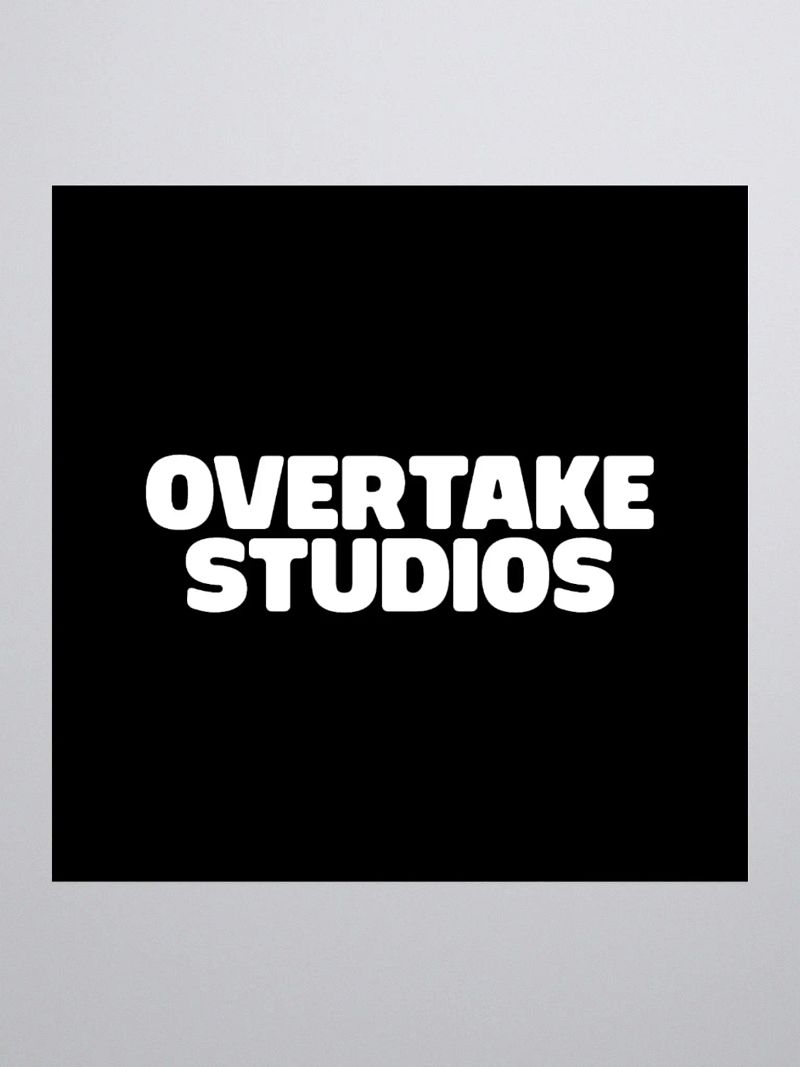 Logo Sticker (Black)