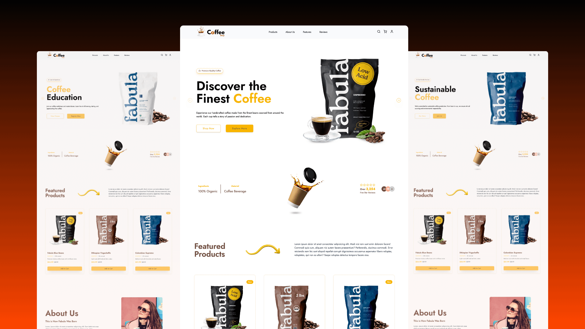 ☕ Build & Deploy a Coffee Shop E-Commerce Website with React, Next.js, TailwindCSS, Shadcn UI & AOS product image (5)