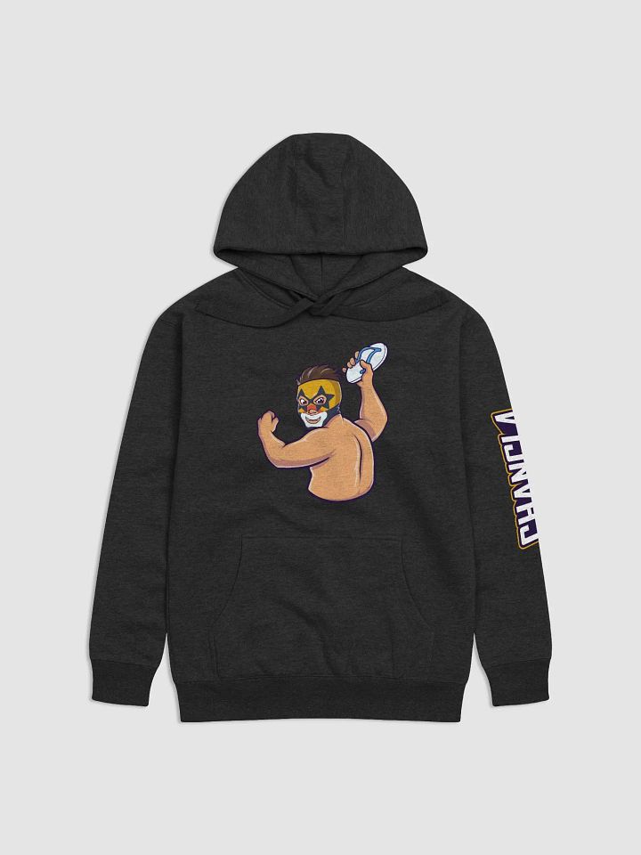 Chancla Sweater with words on sleeves product image (1)