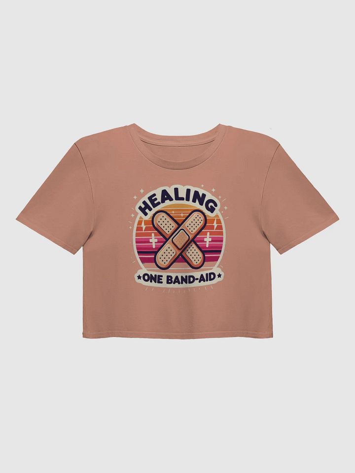 Healing Cross Crop Top product image (2)